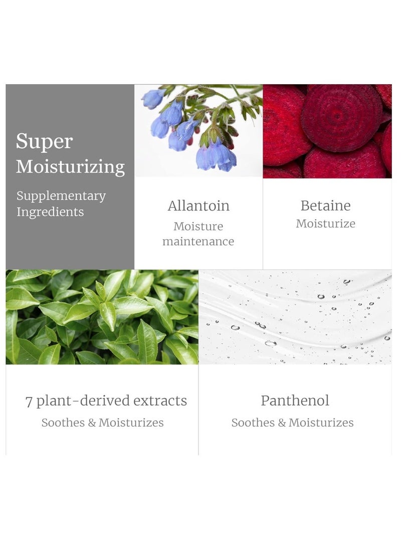 Dr.Bio Eco Moisture Cream 300 g  Daily Face & Body Moisturizer with Shea Butter, Ceramide NP & Rose Water, Deep Hydration for All Skin Types (Sensitive & Family-Friendly) - Image 4